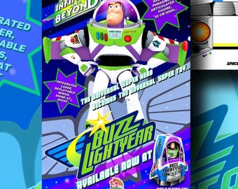 Digital Files Buzz Lightyear accurate Box Etsy