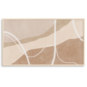 Samsung Frame TV Art Abstract Boho Digital Download File