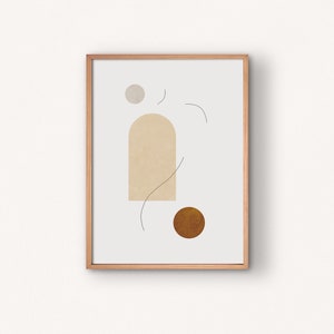Minimalist Abstract Painting Wall Art Printable Aesthetic Wall - Etsy