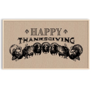 Samsung Frame TV Art Fall, Autumn, Thanksgiving Greeting, Instant Download