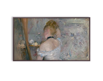 Samsung Frame TV Art Vintage Gemälde Frau Porträt, digitaler Download