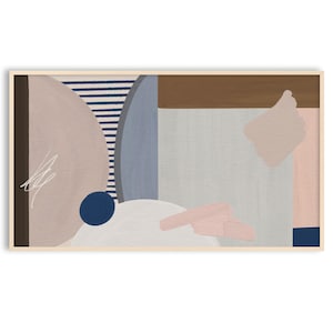 Samsung Frame TV Art 4K Abstract Modern Art, Instant Download