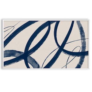 Samsung Frame TV Art 4K Modern Abstract Painting for Summer, Instant Download