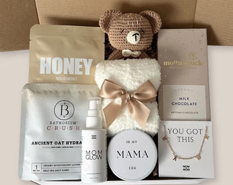 Gifts For Pregnant Women, New Mom Pregnancy Care Package Expectant Mother Maternity Gift Box, Congrats Expecting Daughter Sister Friend Wife