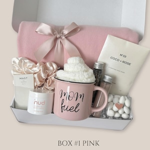 New Mom Gift Box, Gift Basket For New Mama, Postpartum Care Package, Pamper Expecting Mom To Be Set, First Pregnancy Gift, Thinking Of You