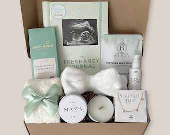 Future Mom Pregnancy Care Package, Expecting Mommy Prenatal Gift Box, Soon To Be Mom Basket, New Expecting Mama Self Care For Pregnant Women