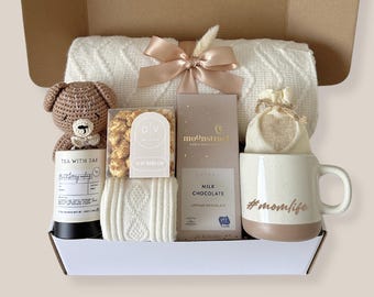 New Baby Gift Box Baby Shower Gender Reveal Gift, Newborn Gift, New Mom Prenatal Gift, Baby Boy Gift Basket, Baby Girl Gift Set, New Parents