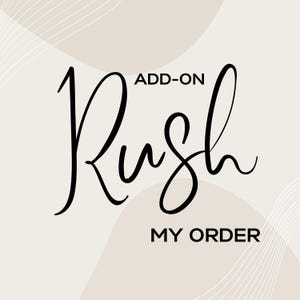 RUSH My Order - Priority Order Preparation + Expedited Shipping
