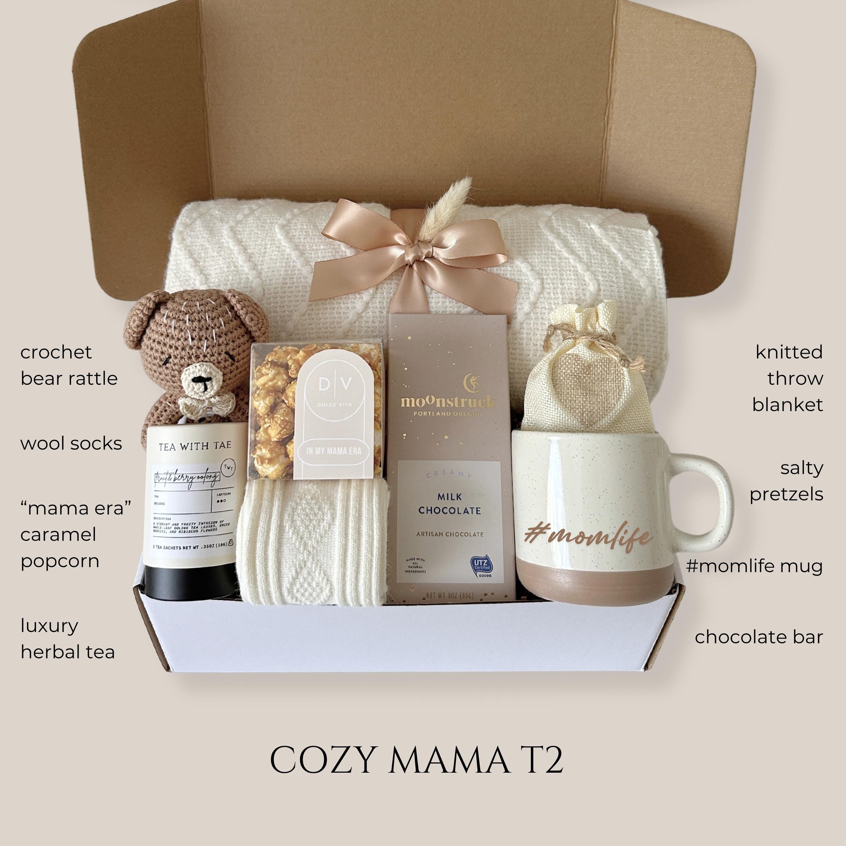 New Baby Gift Box, Luxury Baby Shower Basket, Gender Reveal Gifts