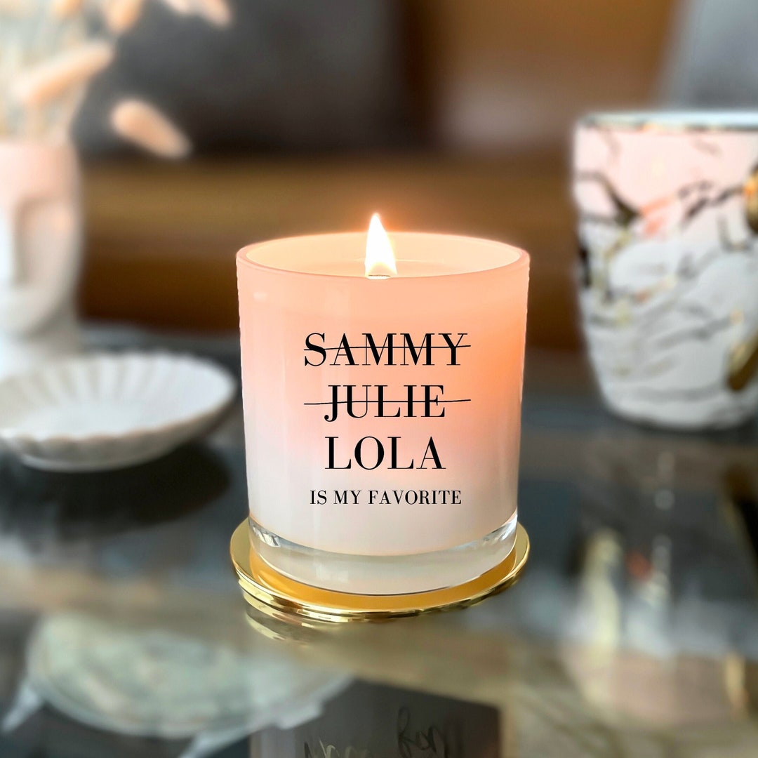 Funny Mom Candle Personalized Christmas Gift Idea for Mom From Etsy