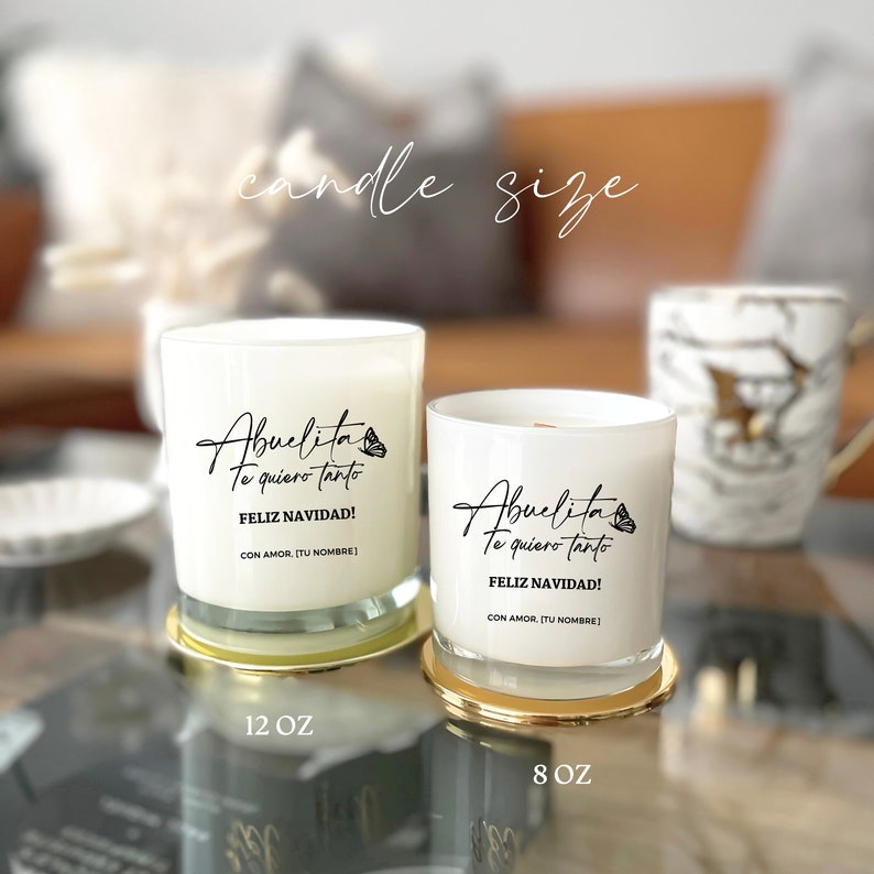 Abuela Regalo De Navidad, Abuelita Gift, Regalo Personalizado Abuelita Cumpleanos La Mejor Abuela Del Mundo Te Amo Quiero De Nieto Nieta