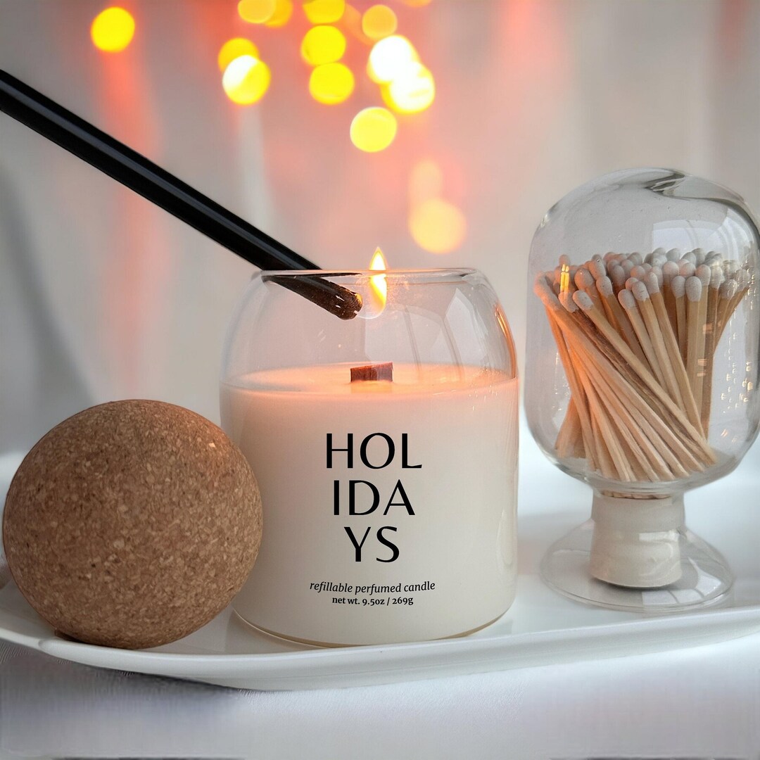 Unique Candle Christmas Gift Ideas for Her Him Luxury Cool Etsy