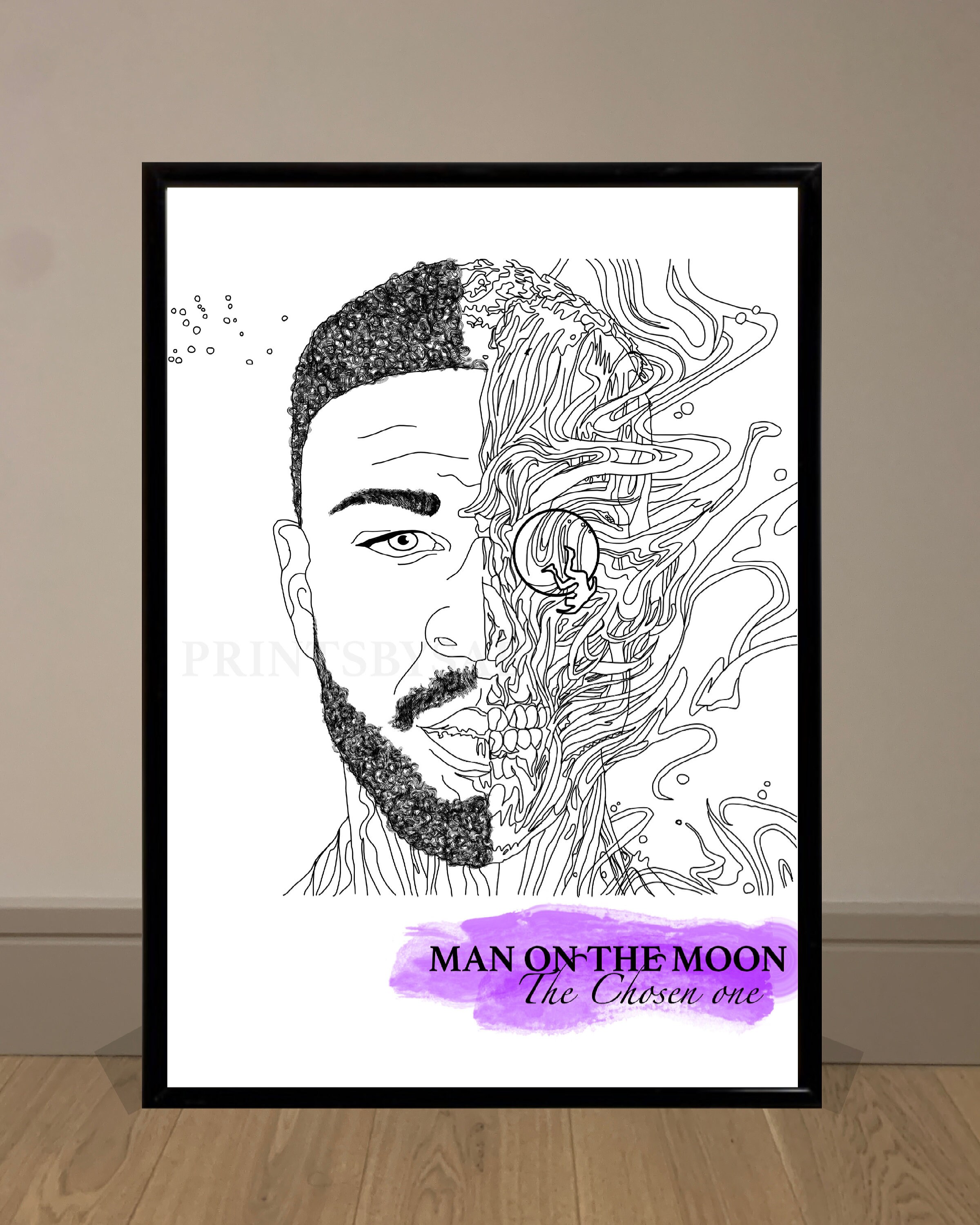 Kid Cudi Man on the Moon Part 3 Physical Print - Etsy Finland
