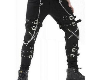Emo black jeans Clearance
