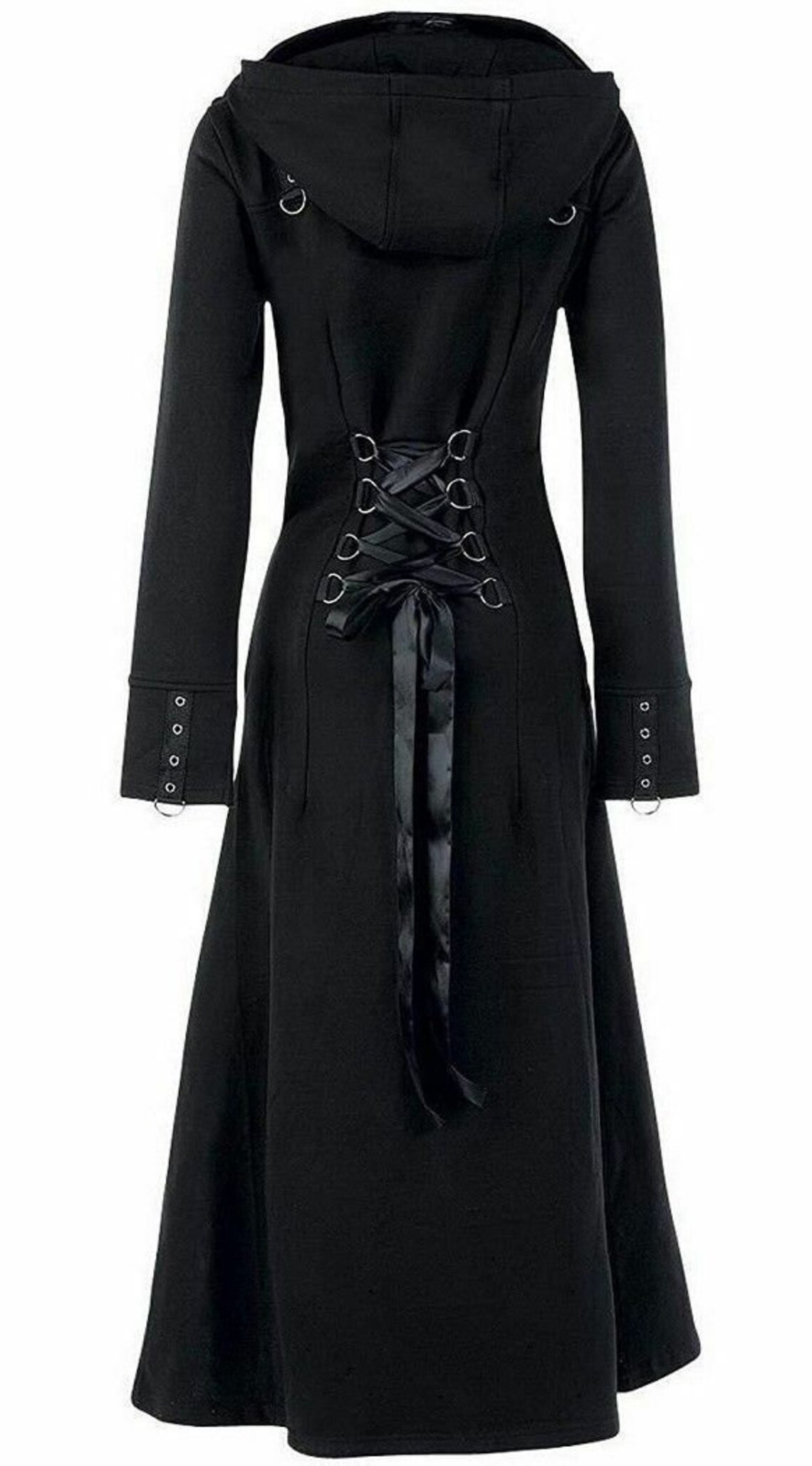 Ladies Gothic Steampunk Victorian Swallow Tail Long Trench - Etsy