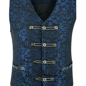 Premium Quality Handmade Tailored Mens Vest Waistcoat Blue - Etsy
