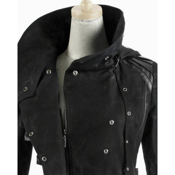 Punisher leather deals trench coat