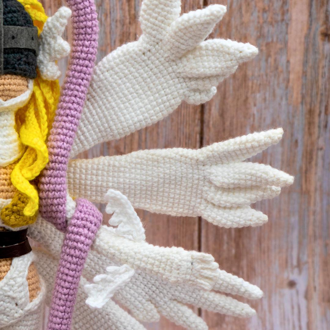 Angewomon Amigurumi PDF Pattern | Digimon Crochet Tutorial – Handmade ...