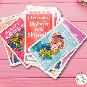 Women Empowerment Cards, Affirmation Cards, Positive Cards, Mothers Day, Self Care gifts, self love, gift for mum