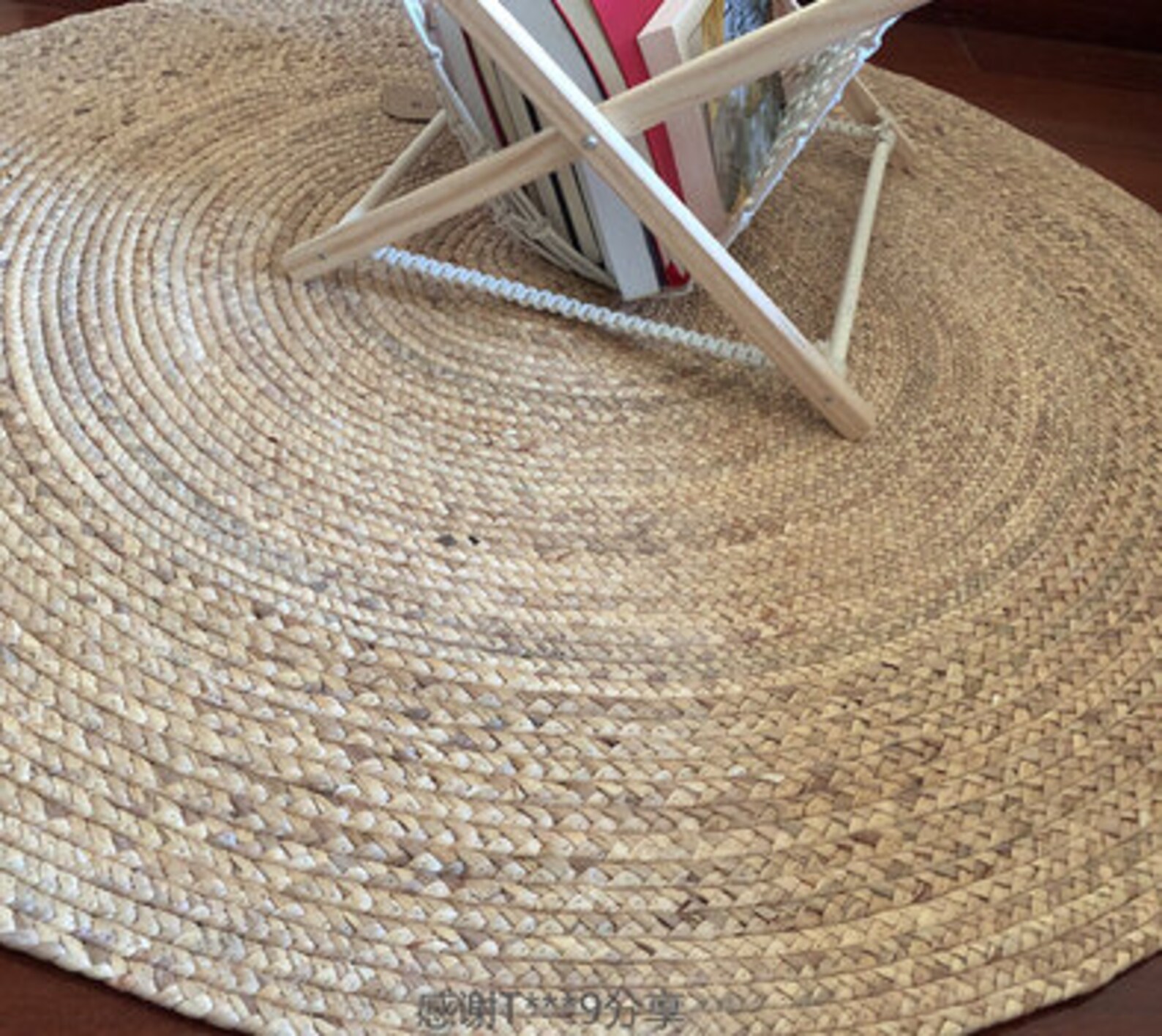 Woven round natural seagrass rug handmade seagrass carpet jute Etsy