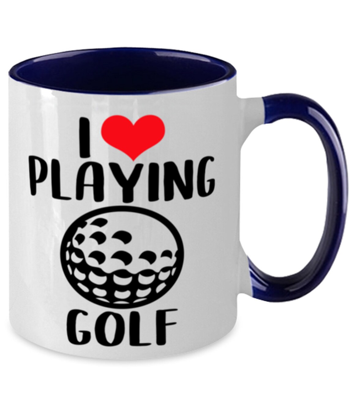 Golfers Players Coffee Mug 11oz Navy Golfers Players Tea And Etsy