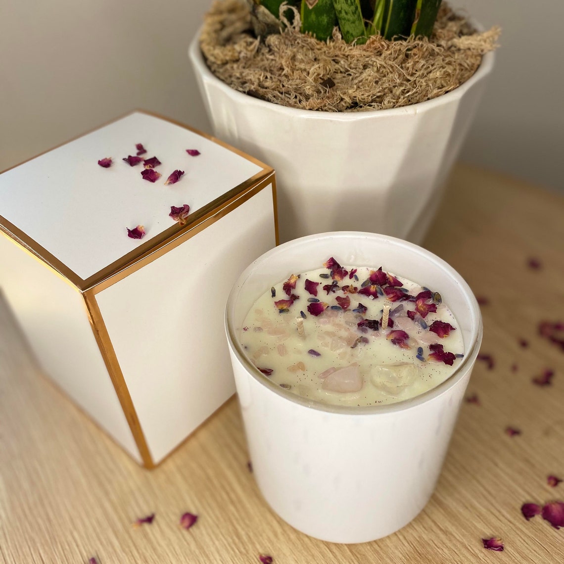 Japanese Cherry Blossom Candle Etsy