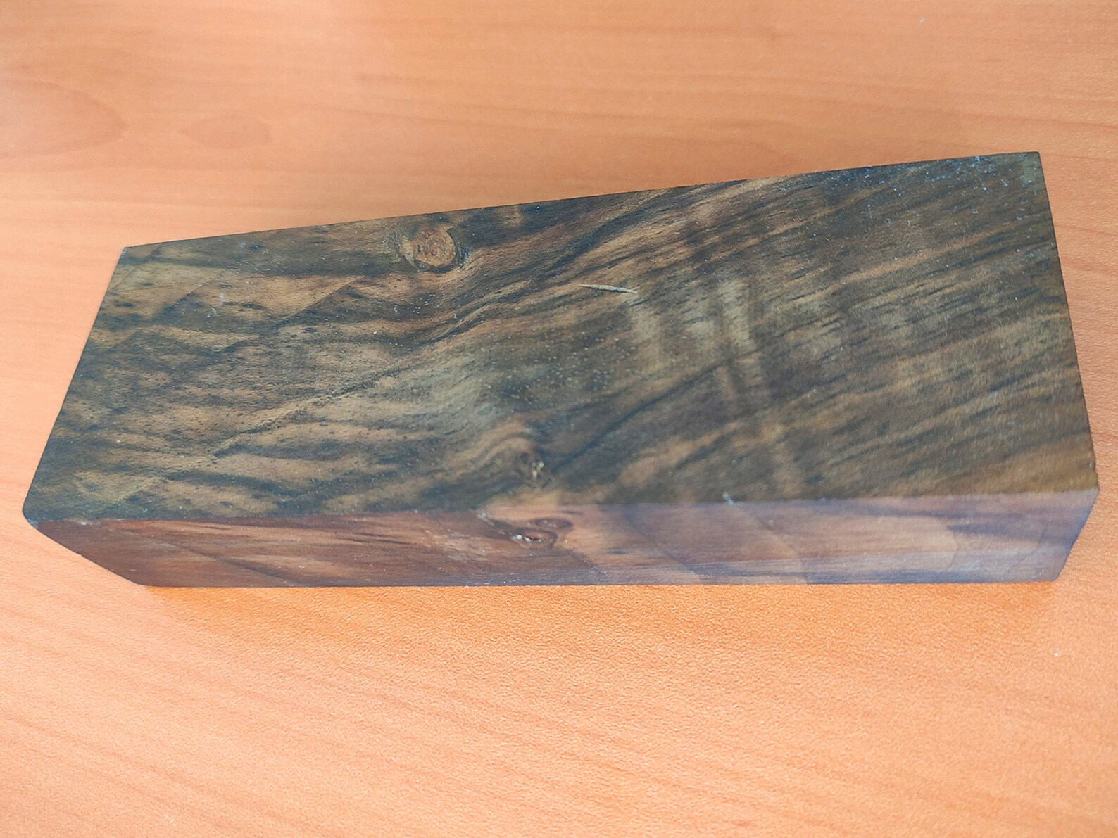 Turkish Walnut Wood Knife Handle Block for Knifemaking With Etsy