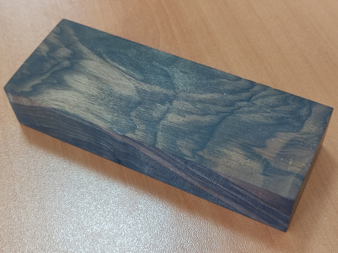 Turkish Walnut Wood Knife Handle Block for Knifemaking With Etsy