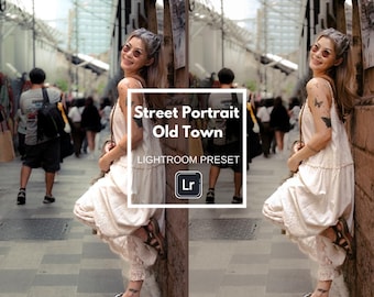 20 Lightroom Preset - Street Portrait Old Town Mobile LIGHTROOM Presets, Street Portrait Presets, Filter for Photography