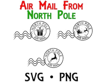 Air Mail - SVG & PNG Digital File