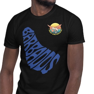 Barbados Shirt, Barbados Flagge, Barbados Geschenk, Barbados Pride, Bajan Shirt, Barbadian Shirt, Barbados, Bajan, Barbados Map,