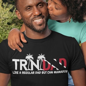 Trini Dad Shirt, Trinidad Shirt, Trinidad Flag, Trinidadian Dad Shirt, Trinidad Husband Shirt, Trinidad and Tobago Shirt, Trinidad Father,