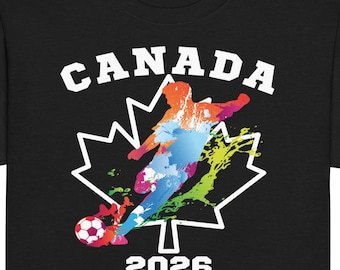 Canada 2026 Shirt for kids, Kids Canada Shirt 2026, Kids Canada Shirt, Canada 2026 Shirt, Canada Football shirt for kids