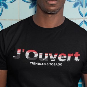 Trinidad and Tobago Shirt, J&#39;Ouvert Shirt, Trinidad Shirt, Trinidad Flag, Trinidad Print, Trini Shirt, Trinidad Gift, Trinidad Carnival,