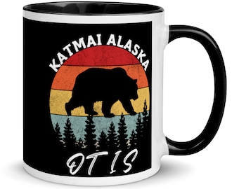 Otis the Bear Mug, Otis Bear Katmai, Otis Bear 480, Katmai Alaska Mug, Otis Mug, Bear Mug, Alaska Mug, Katmai National Park, Bear Gift,
