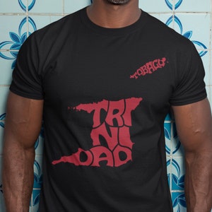 Trinidad Shirt, Trinidad und Tobago Shirt, Trinidad und Tobago, Trinidad Shirt, Trinidad Print, Trinidad Heritage Shirt, Trinidad Geschenk,