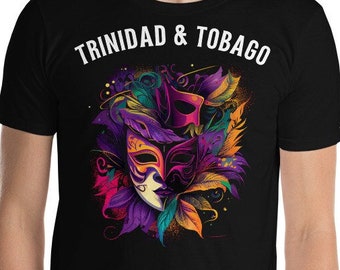 Trinidad Shirt, Trinidad and Tobago Shirt, Trinidad and Tobago, Trinidad Carnival, Trinidad Print, Trinidad Heritage Shirt, Trinidad Gift,