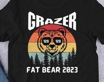 Grazer Shirt, Unisex Grazer Fat Bear Shirt, Fat Bear Grazer, Fat Bear Week, Fat Bear Champion, Fat Bear 2023, Fat Bear Shirt, Fat Bear,