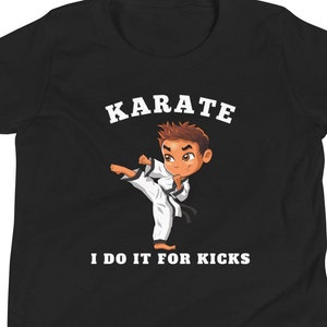 Boys Karate Shirt, Kids Karate Shirt, Kids Martial Arts Shirt, Kids Shotokan Shirt, Kids Shotokan Gift, Kids MMA Shirt, Kids Karate Tee,