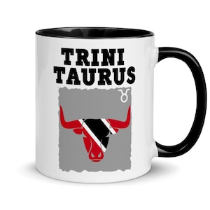 Trinidad Stier Tasse, Trinidad und Tobago Tasse, Trinidad Flagge, Trinidad Vatertag, Trinidad Mom Geschenk, Trinidad Weihnachtsgeschenk, Trini Print,