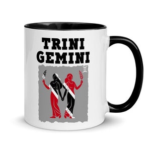 Trinidad Zwillinge Tasse, Trinidad und Tobago Tasse, Trinidad Flagge, Trinidad Vatertag, Trinidad Mom Geschenk, Trinidad Weihnachtsgeschenk, Trini Print,