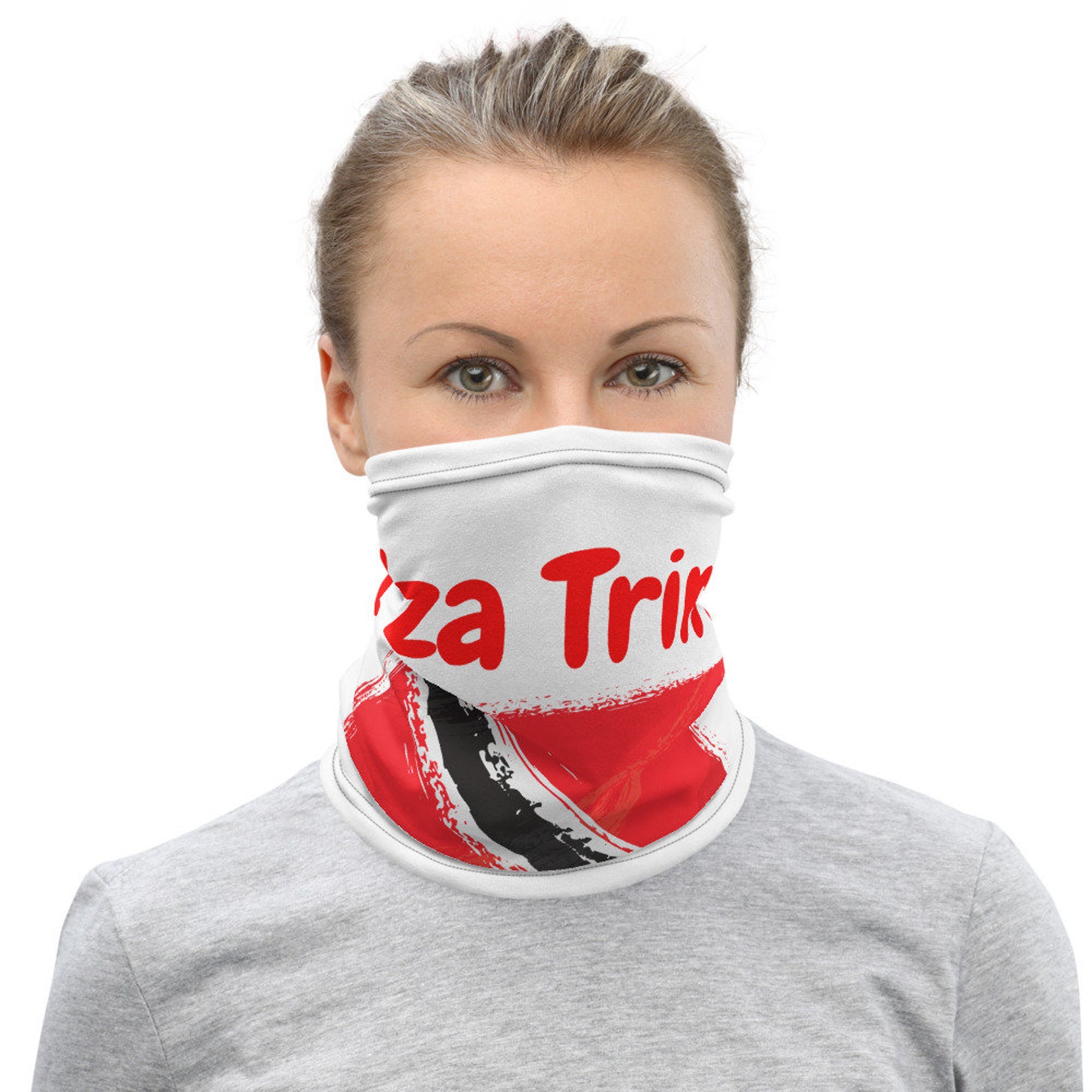 Trinidad Flag Face Mask Trinidad Neck Gaiter Trinidad Mask Etsy