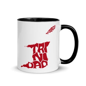 Trinidad und Tobago Tasse, Trinidad und Tobago, Trinidad Karte, Trinidad Print, Trinidad und Tobago Kunst, Trinidad Geschenk, Trinidad, Trini,