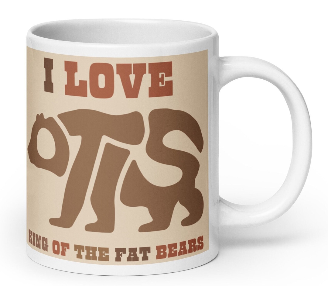 Otis Bear Mug, Otis the Bear, Fat Bear Mug, Fat Bear Week, Otis Fat Bear Week, Fat Bear 2023