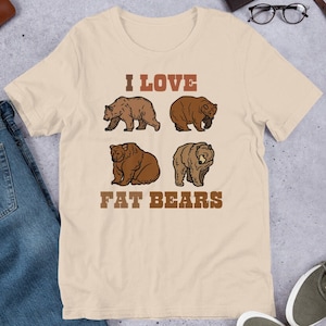 Unisex Fat Bear Shirt, Fat Bear Shirt, Otis the Bear Shirt, Otis Bear 480, Bear Shirt, Fat Bear 2023, Fat Bear Week, Bear Lover Shirt, Bear,