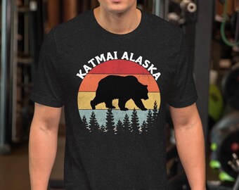 Katmai Alaska Shirt, Alaska Shirt, Bear Shirt, Katmai Park, Katmai National Park Shirt, I Love Alaska t shirt, Alaska t Shirt, Otis Shirt,