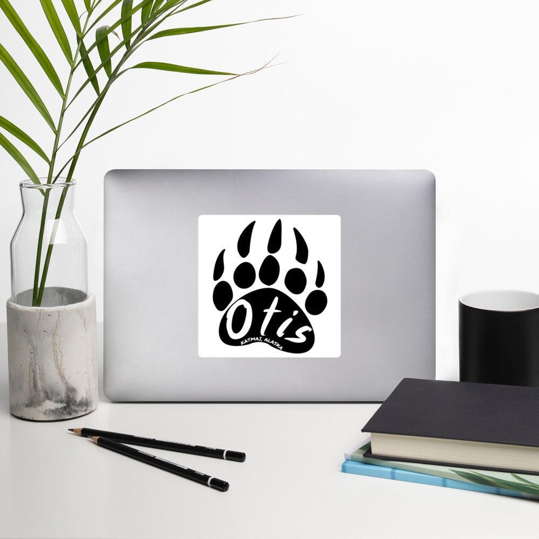 Otis Bear Sticker, Otis Bear Katmai, Otis Sticker, Otis Bear 480, Katmai National Park Sticker