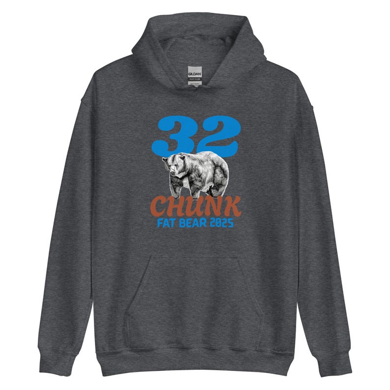 Chunk32 Chunk Hoodie, Fat Bear Hoodie, Fat Bear 2025, Fat Bear Chunk, Bear ...