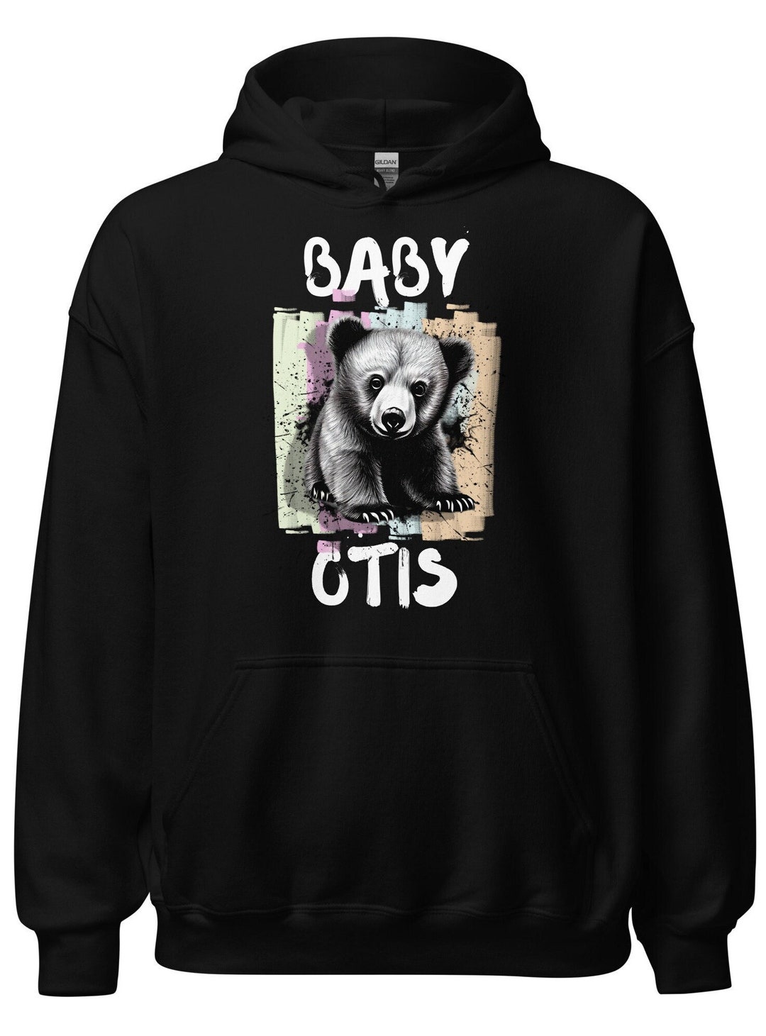 Unisex Otis Hoodie Otis the Bear Hoodie Brown Bear Hoodie Etsy