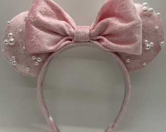 Light Pink Pearl Mouse Ears